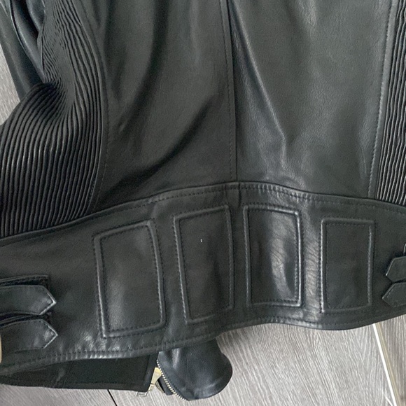 NWOT - Diesel Biker Lambskin Leather Jacket - Picture 3 of 6